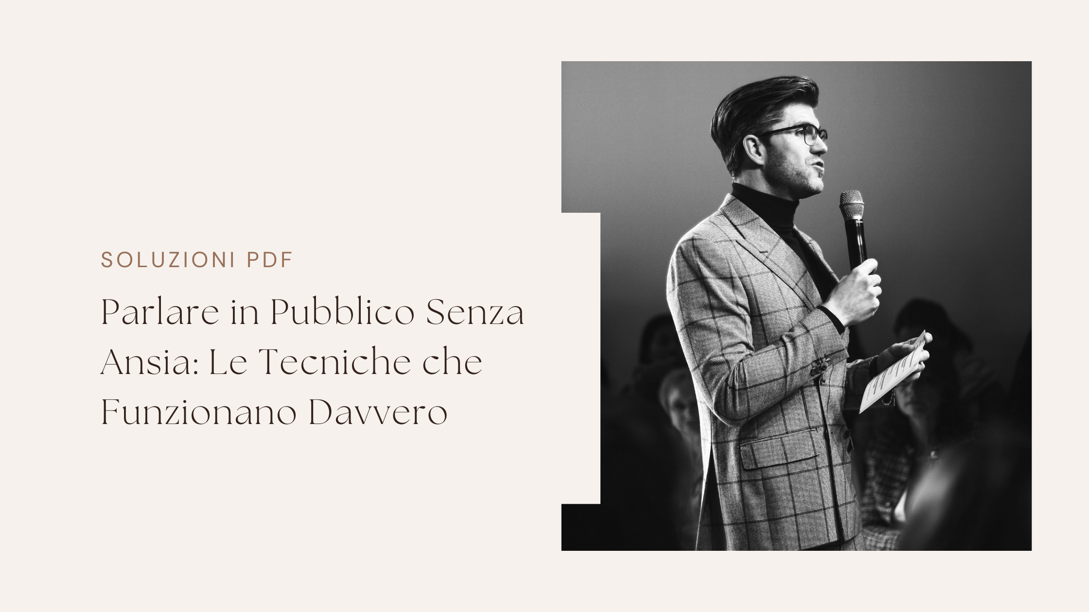 Parlare in Pubblico Senza Ansia: Le Tecniche che Funzionano Davvero